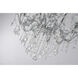 Canada LED 28 inch Chrome Chandelier Ceiling Light